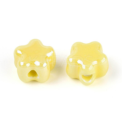 Handmade Porcelain Bead PORC-N011-04C-01-1