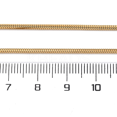 304 Stainless Steel Square Snake Chain Necklaces LS-STAS-G244-83B-G-1