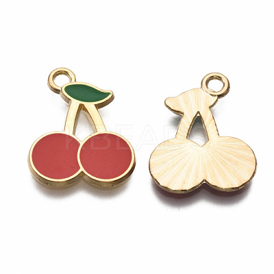 Alloy Enamel Pendants X1-ENAM-T011-105-NR-1