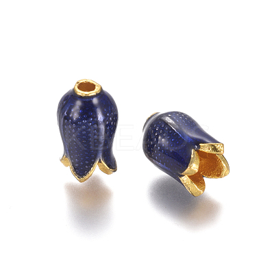 Alloy Enamel Beads PALLOY-E570-01G-B-1