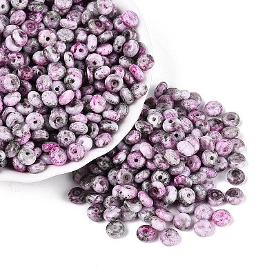 Picasso Glass Seed Beads SEED-N010-01K-1
