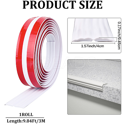 PVC Self-Adhesive Flexible Molding Trim DIY-WH20007-59A-1