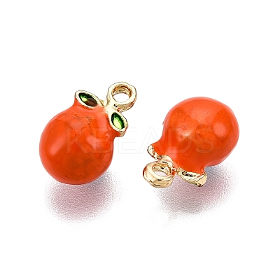 Alloy Enamel Charms ENAM-N056-404D-1