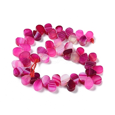 Natural Agate Beads Strands G-G021-04A-07-1
