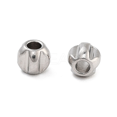 Non-Tarnish 201 Stainless Steel Beads STAS-B072-18A-P-1