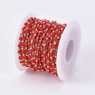 Handmade Glass Beaded Chains CHC-F008-A03-1