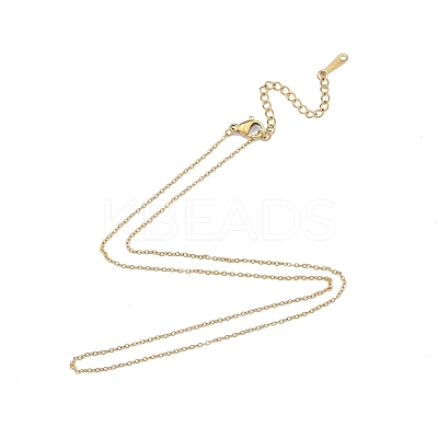 304 Stainless Steel Cable Chains Necklace for Men Women X-NJEW-N050-A03-G12-1
