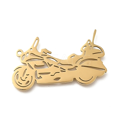 304 Stainless Steel Pendants STAS-R131-03G-1