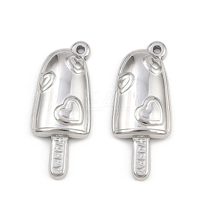 304 Stainless Steel Pendants STAS-L303-27P-01-1