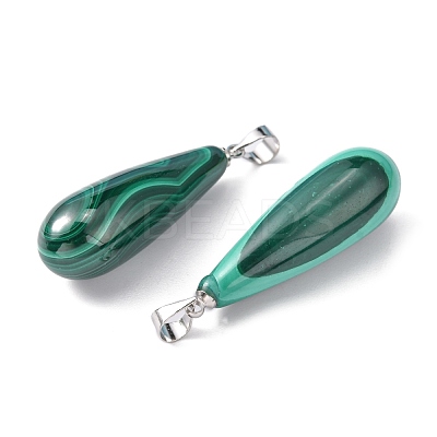 Gemstone Pendants MALA-37X10-1