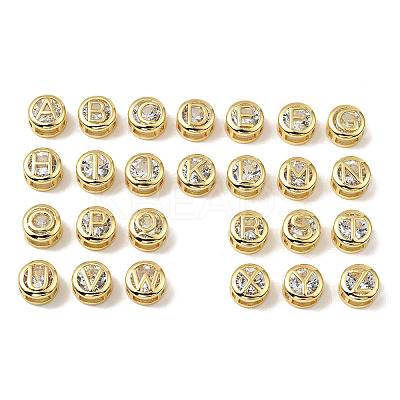 Brass Micro Pave Cubic Zirconia Multi-Strand Links KK-C111-01G-1