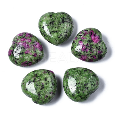 Natural Ruby in Zoisite Quartz Healing Stones G-R418-152-1