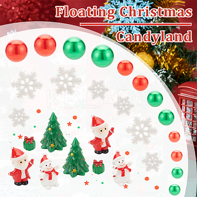 DIY Christmas Theme Vase Fillers DIY-BC0009-60-1