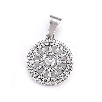 Non-Tarnish 304 Stainless Steel Pendants LS-STAS-P211-28P-1