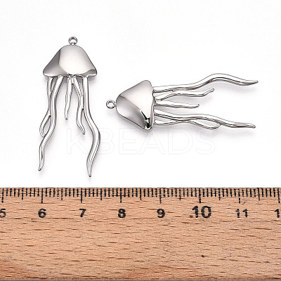304 Stainless Steel Pendants STAS-T064-63P-1