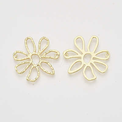 Alloy Open Back Bezel Pendants PALLOY-S121-205B-1