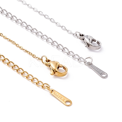 Hugging Human Infinity Love Pendant Necklace for Valentine's Day NJEW-C005-01G-1