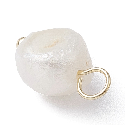 Natural Pearl Potato Charms PALLOY-JF02199-03-1