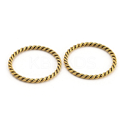 Tibetan Style Linking Rings LS-TIBE-EA8631Y-1AG-NR-1