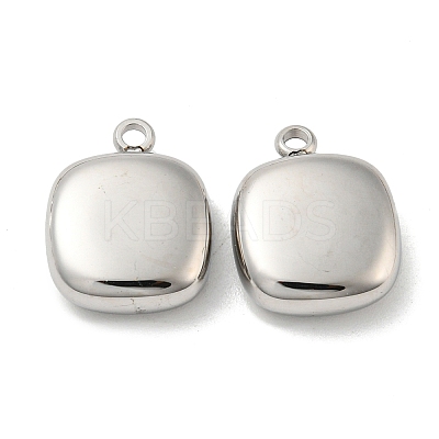 Non-Tarnish 304 Stainless Steel Charms STAS-L022-020P-1