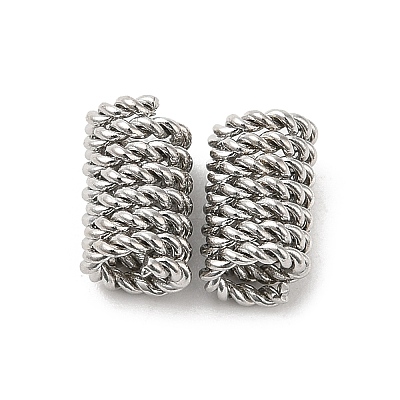 Non-Tarnish 304 Stainless Steel Beads STAS-H214-06P-1