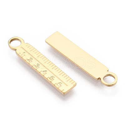 304 Stainless Steel Pendants STAS-T064-35G-1