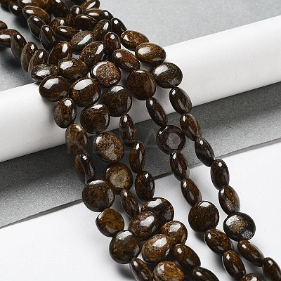 Natural Bronzite Beads Strands G-G084-D13-01-1