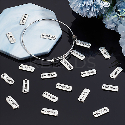100Pcs 20 Styles Tibetan style Alloy Pendants FIND-AN0001-70-1