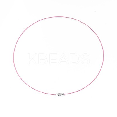 Stainless Steel Wire Necklace Cord DIY Jewelry Making TWIR-R003-03-1