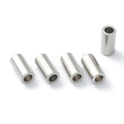 Non-Tarnish 304 Stainless Steel Spacer Beads X-STAS-B006-17P-A-1