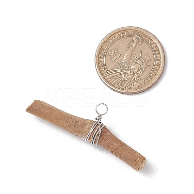 Wooden Sticks Pendant PALLOY-JF03393-01-1