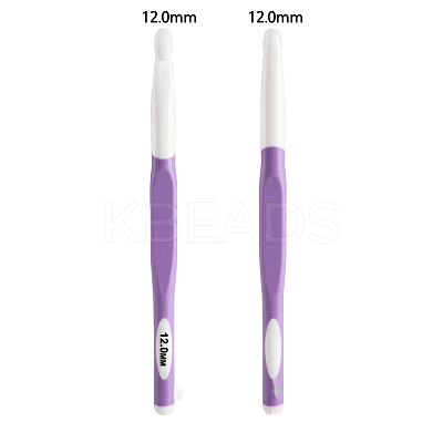 ABS Plastic Crochet Hooks Needles SENE-PW0003-095C-1