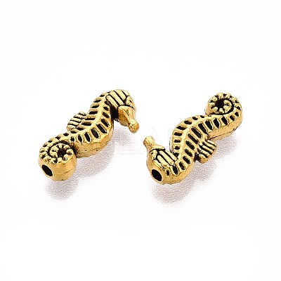 Ocean Series Alloy Beads FIND-WH0165-19C-1