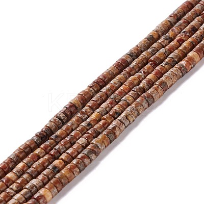 Natural Pyrite Beads Stands G-I318-06B-1