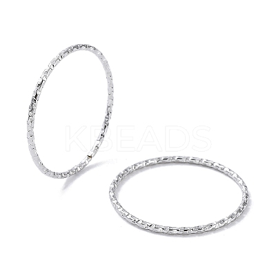 Non-Tarnish 304 Stainless Steel Textured Finger Rings RJEW-G298-03P-1
