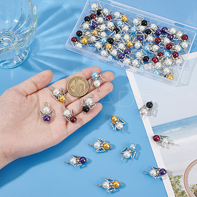 Glass Pendants PALLOY-HY00021-1