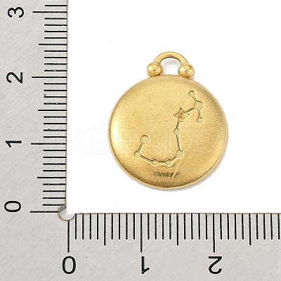 Real 18K Gold Plated Tone 304 Stainless Steel Pendants STAS-K291-01G-12-1
