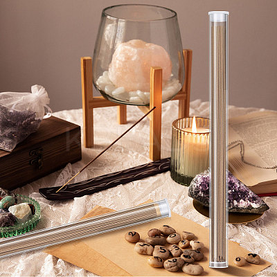 Transparent Tube Plastic Bead Containers with Lids CON-WH0092-81A-1