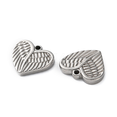 304 Stainless Steel Pendants STAS-L282-007P-02-1