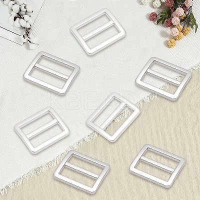 10Pcs Alloy Rectangle Buckles FIND-CY0001-97P-1