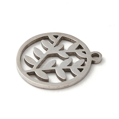 Non-Tarnish 201 Stainless Steel Pendants STAS-E211-01P-1