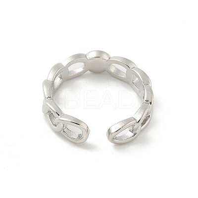 Brass Cup Peg Open Cuff Ring Settings LS-KK-G518-02P-03-1