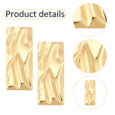 4 Pairs 4 Styles Alloy Stud Earrings with 304 Stainless Steel Pins EJEW-AN0004-61-1