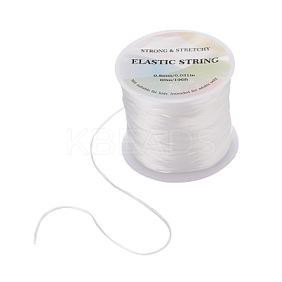 Flat Elastic Crystal String EW-YW0001-0.8mm-02E-1