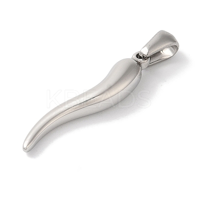 Non-Tarnish 304 Stainless Steel Pendants STAS-Z075-14P-1