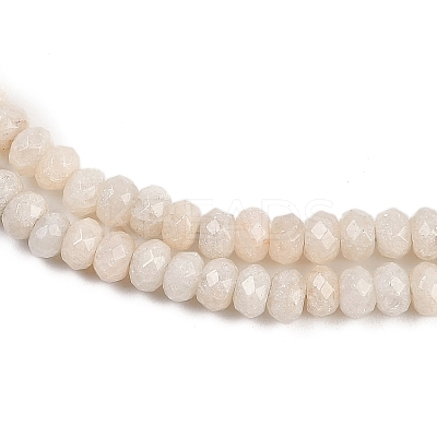 Natural White Jade Beads Strands X-G-Z069-01I-1