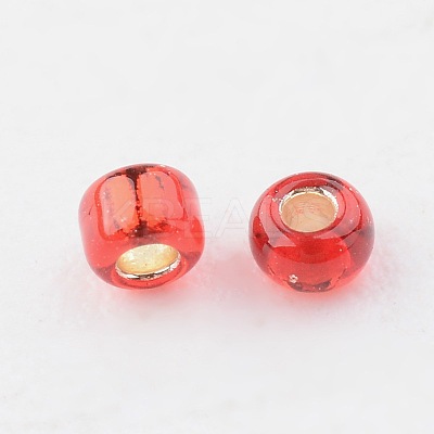 FGB 8/0 Grade A Round Glass Seed Beads SEED-Q007-3mm-F38-1