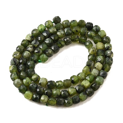 Natural Canadian Jade Beads Strands G-G259-C04-4x4mm-1