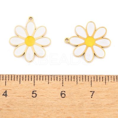 Ion Plating(IP) 304 Stainless Steel Pendants STAS-O007-05G-1