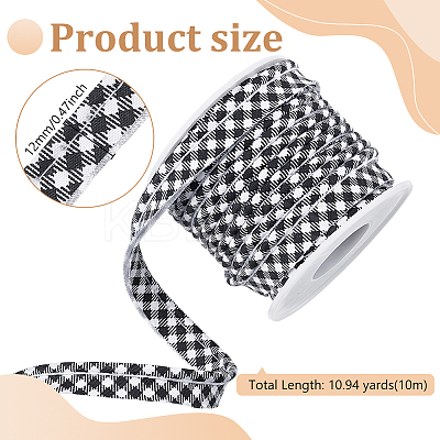10M Rhombus Printed Cotton Lip Cord Trim OCOR-BC0008-54C-1